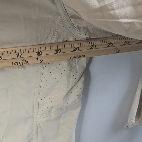 Coolibar Arcadian Packable Sunblock Jacket Beige Sz M NWT UPF 50+ Lightweight - Picture 8 of 10